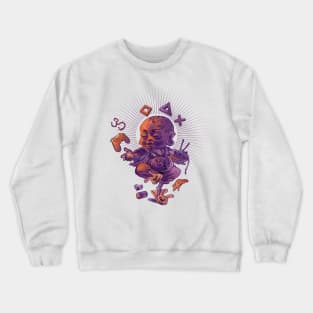 Buddha.Buddhism print Crewneck Sweatshirt